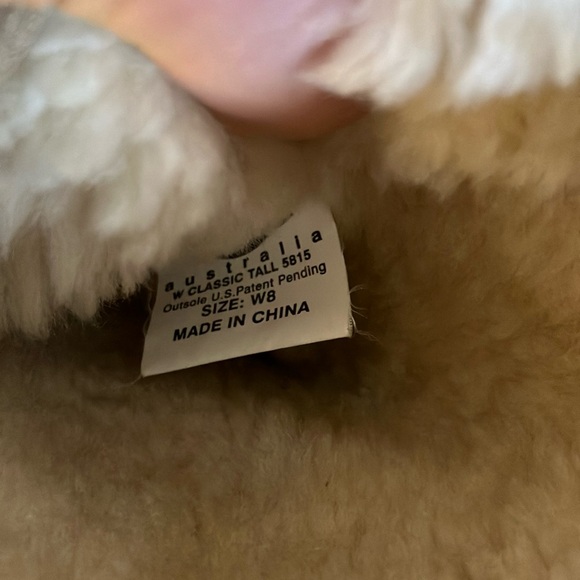 Ugg Classic Tall Boots in Sand Women’s 8 - Picture 2 of 7